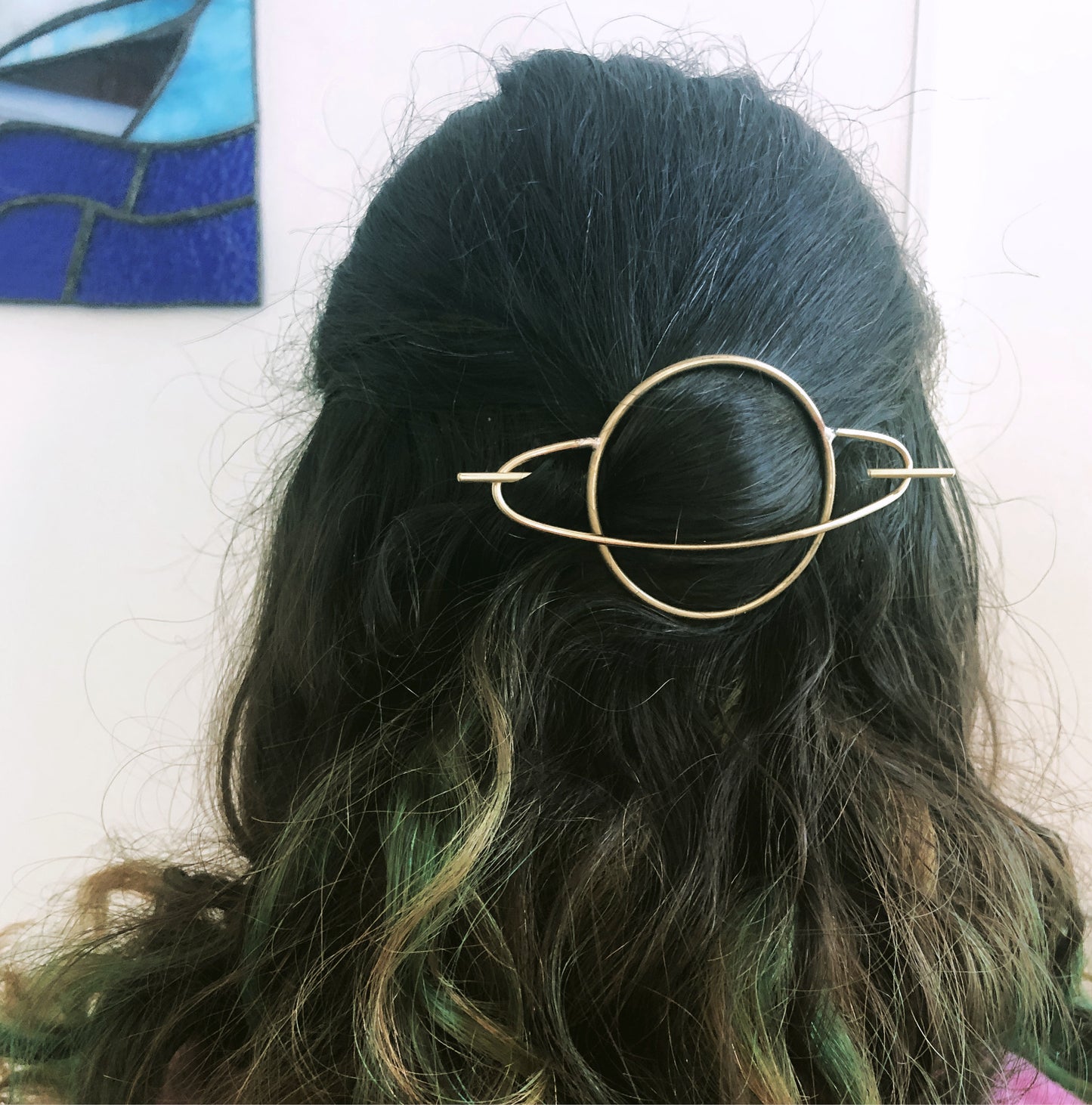 Saturn Hair Slide