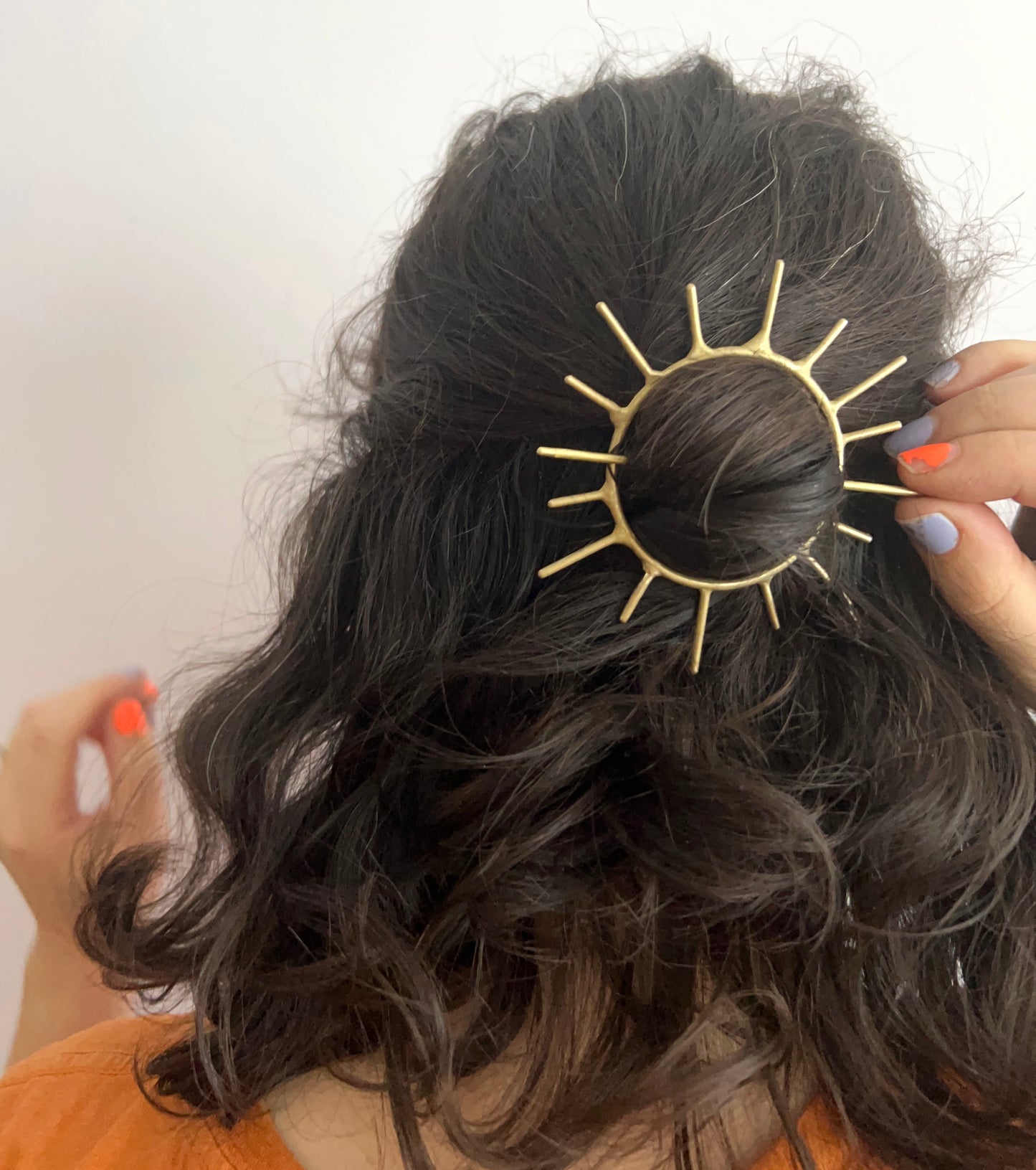 Sunburst Hair Pin