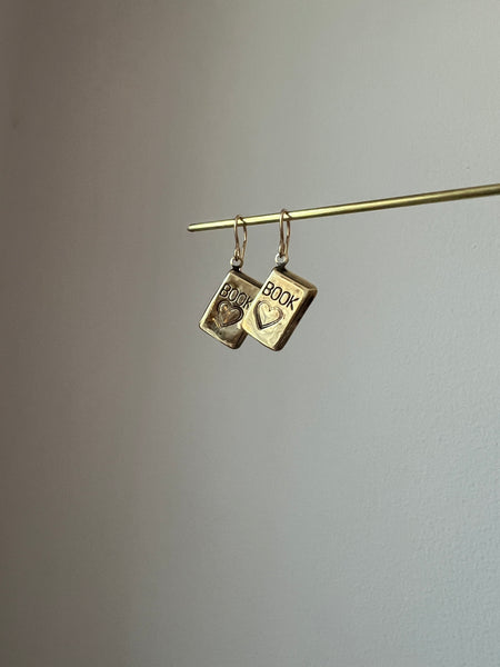 Book Lover Earring