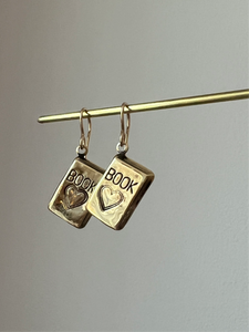 Book Lover Earring