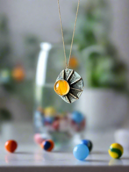 Marble Sunrise Pendant