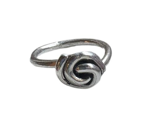 Sterling Love Knot Ring