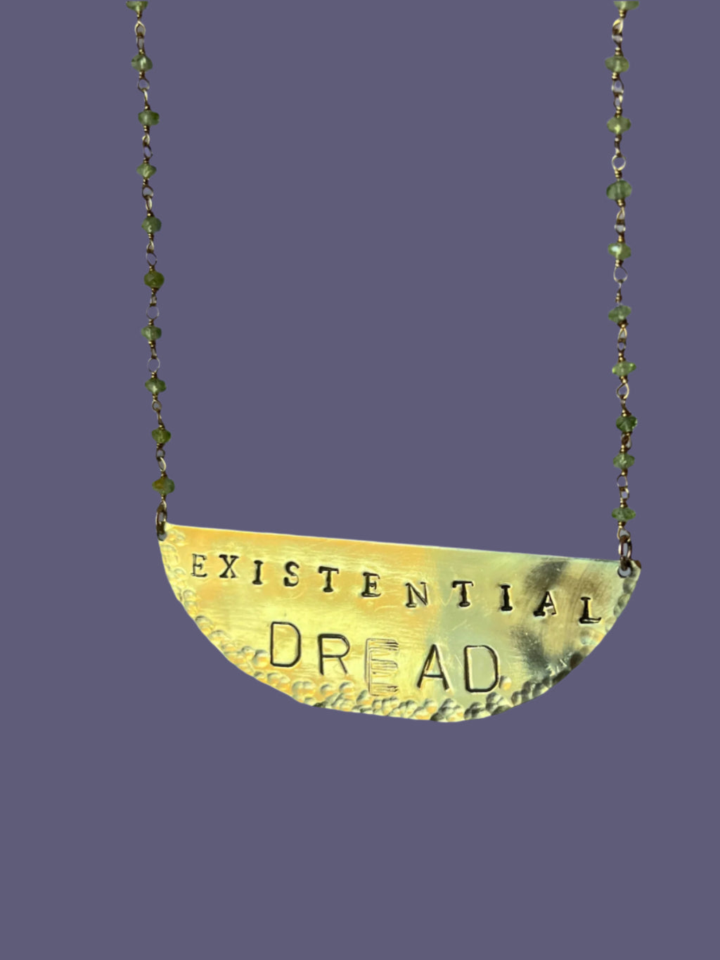 Existential Dread Statement Necklace