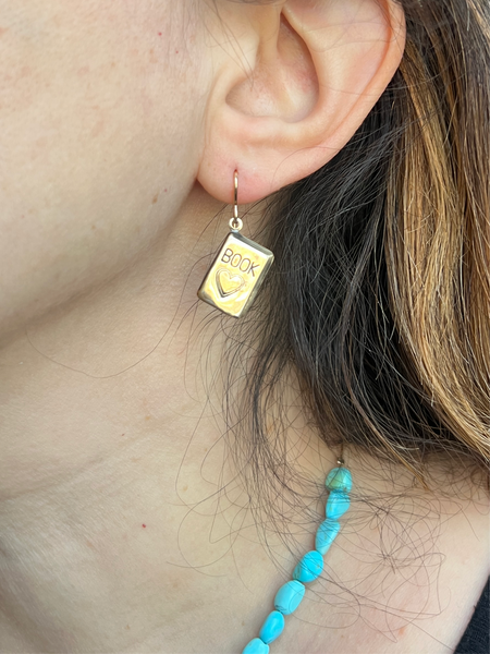 Book Lover Earring