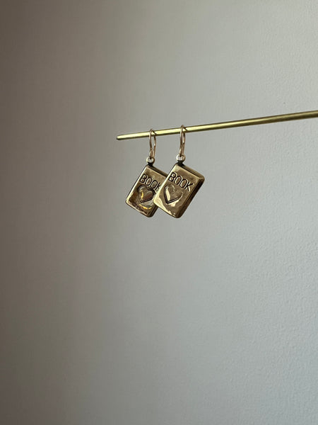 Book Lover Earring