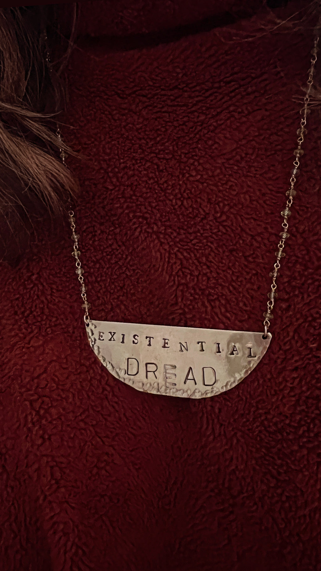 Existential Dread Statement Necklace