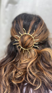 Sunburst Hair Pin