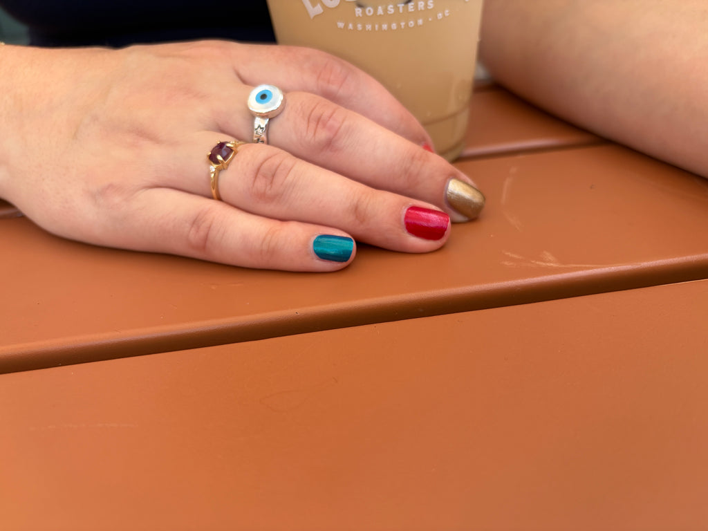 Seeing Stars Evil Eye Ring