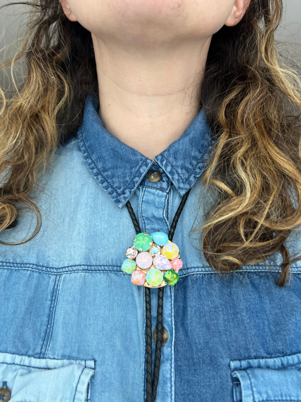 Crystal Bolo Rhinestone Cowboy