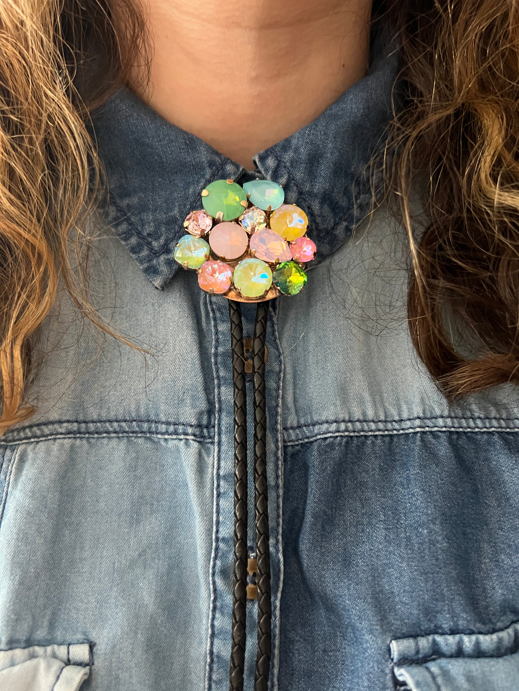 Crystal Bolo Rhinestone Cowboy