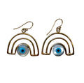 Evil Eye Rainbow Dangles