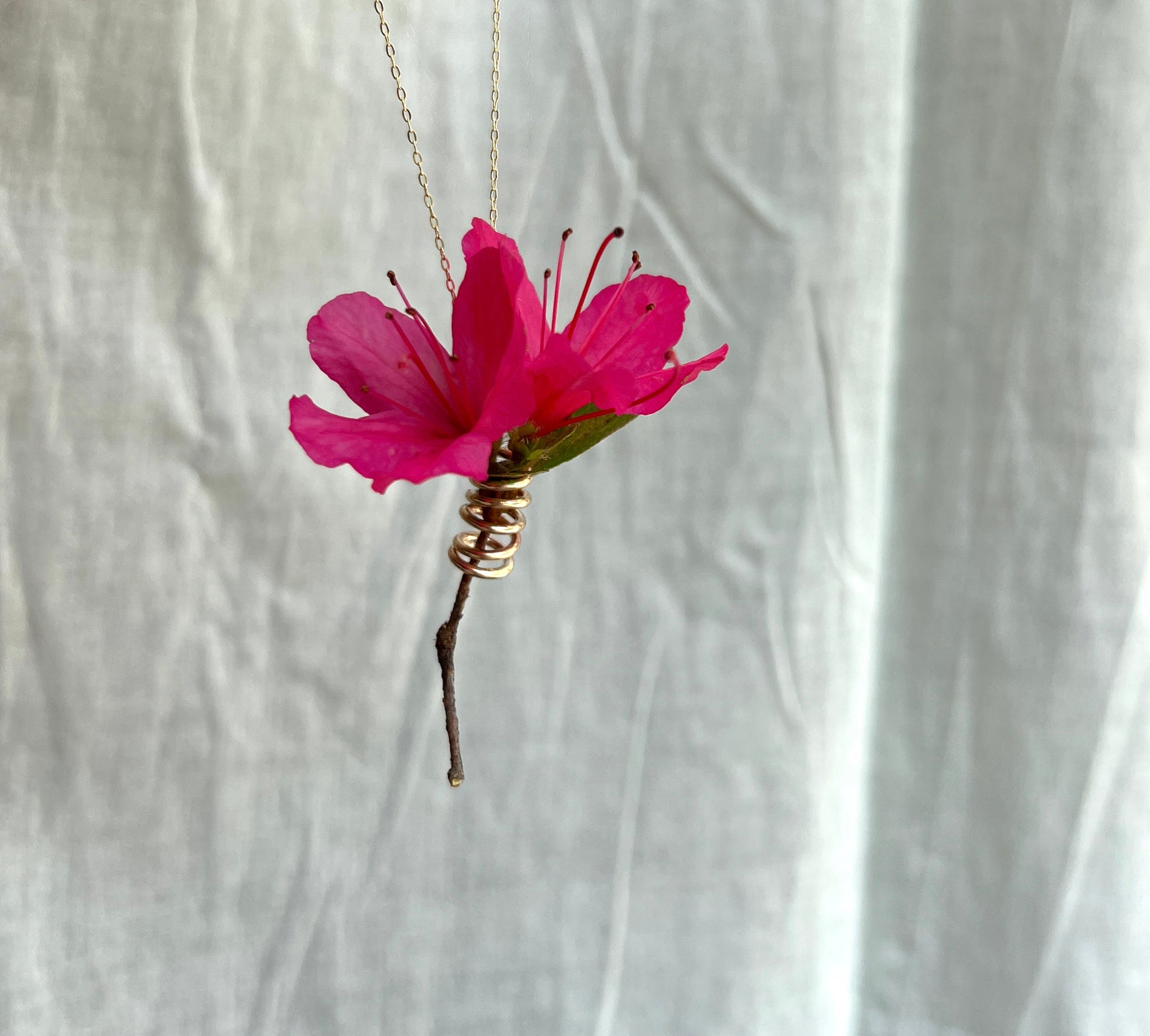 Flower Carrier Pendant