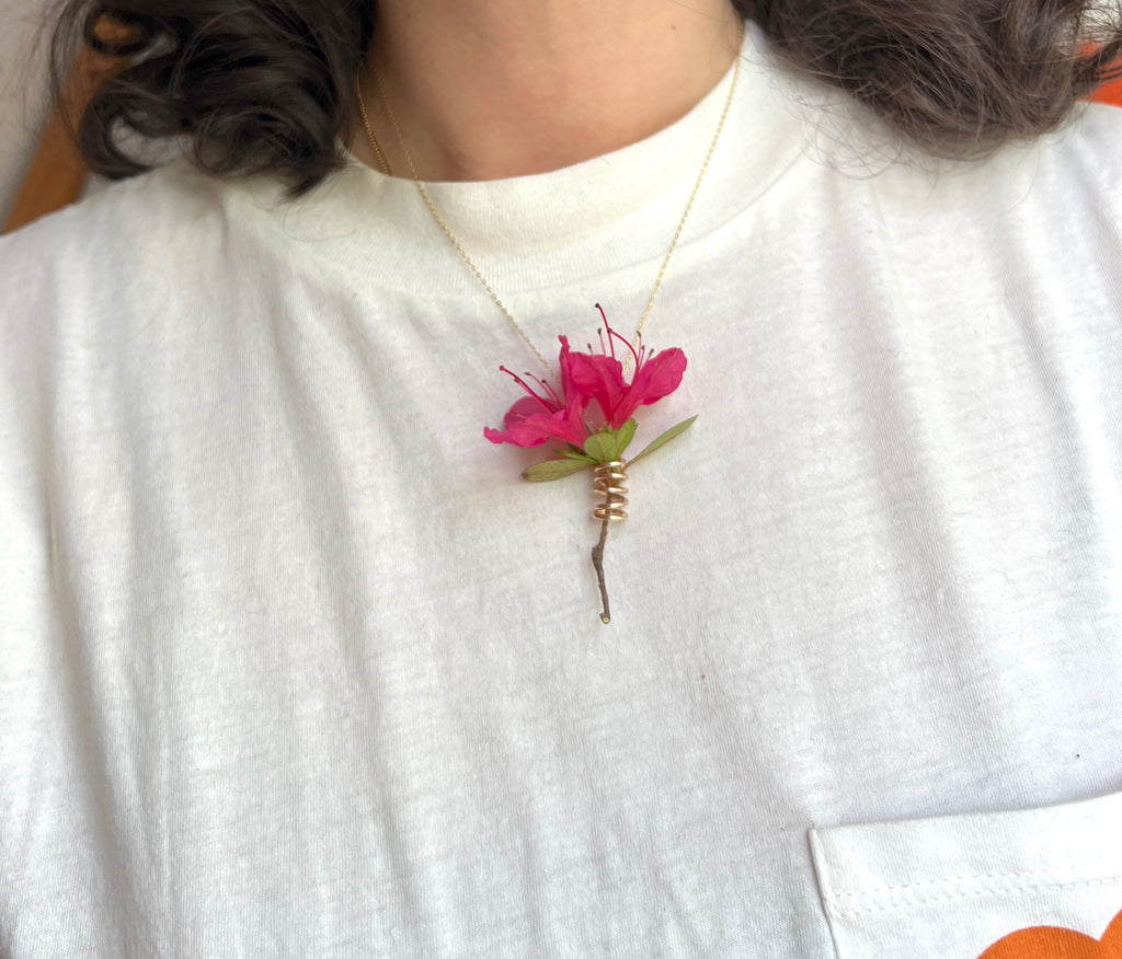 Flower Carrier Pendant