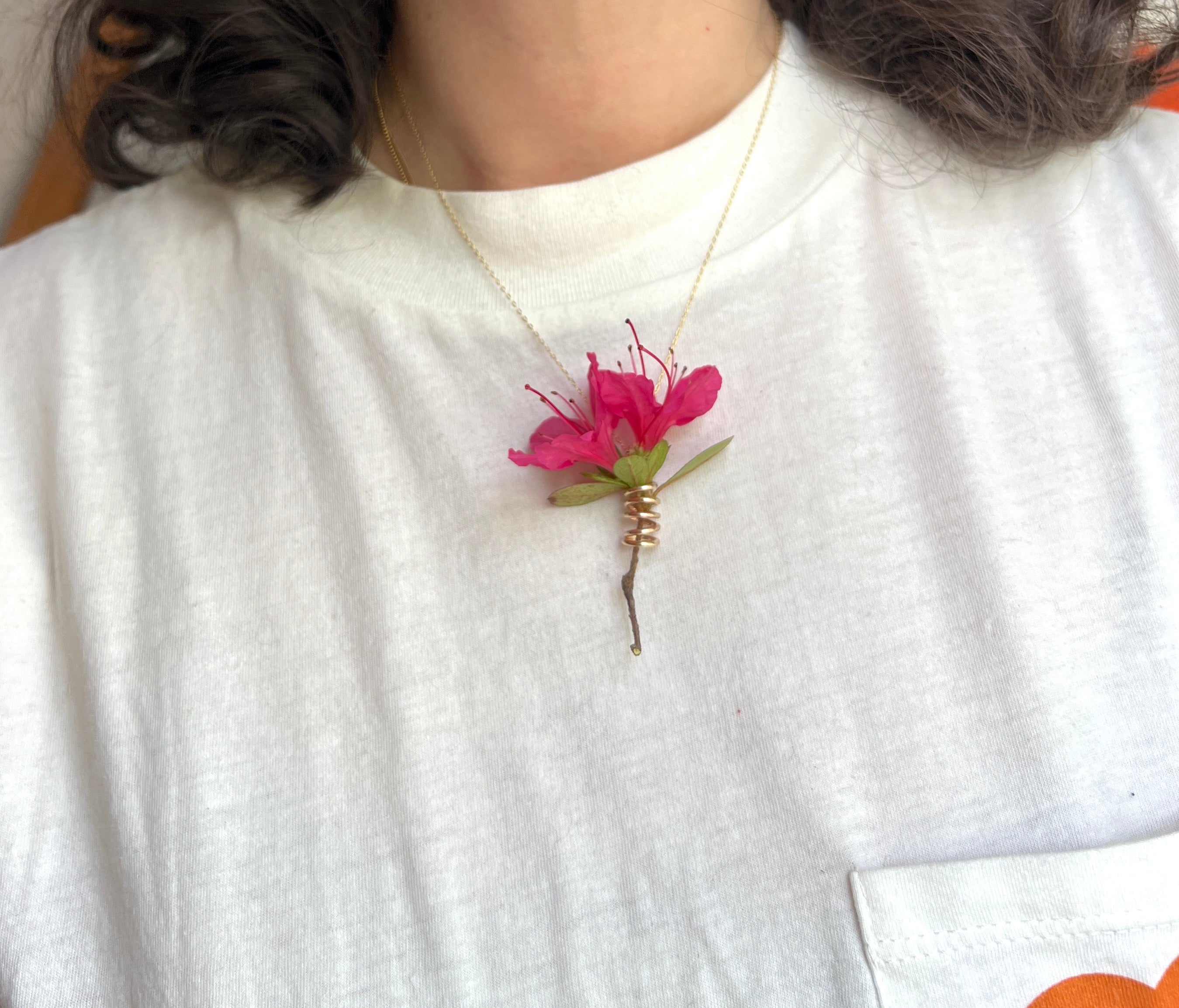 Flower Carrier Pendant