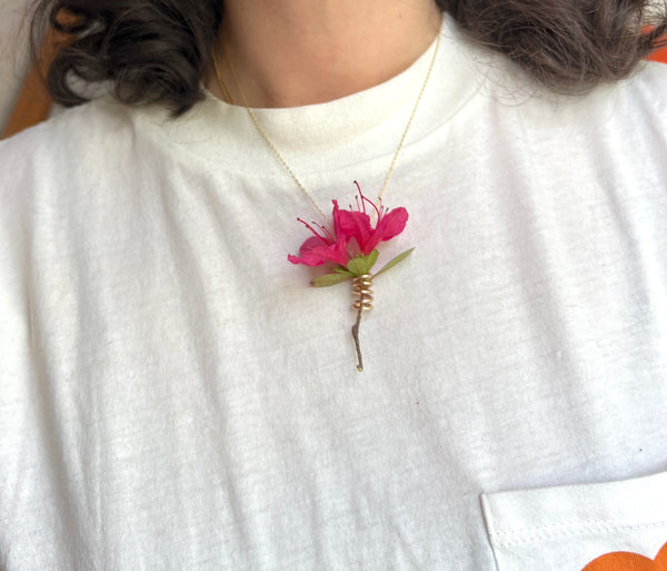 Flower Carrier Pendant