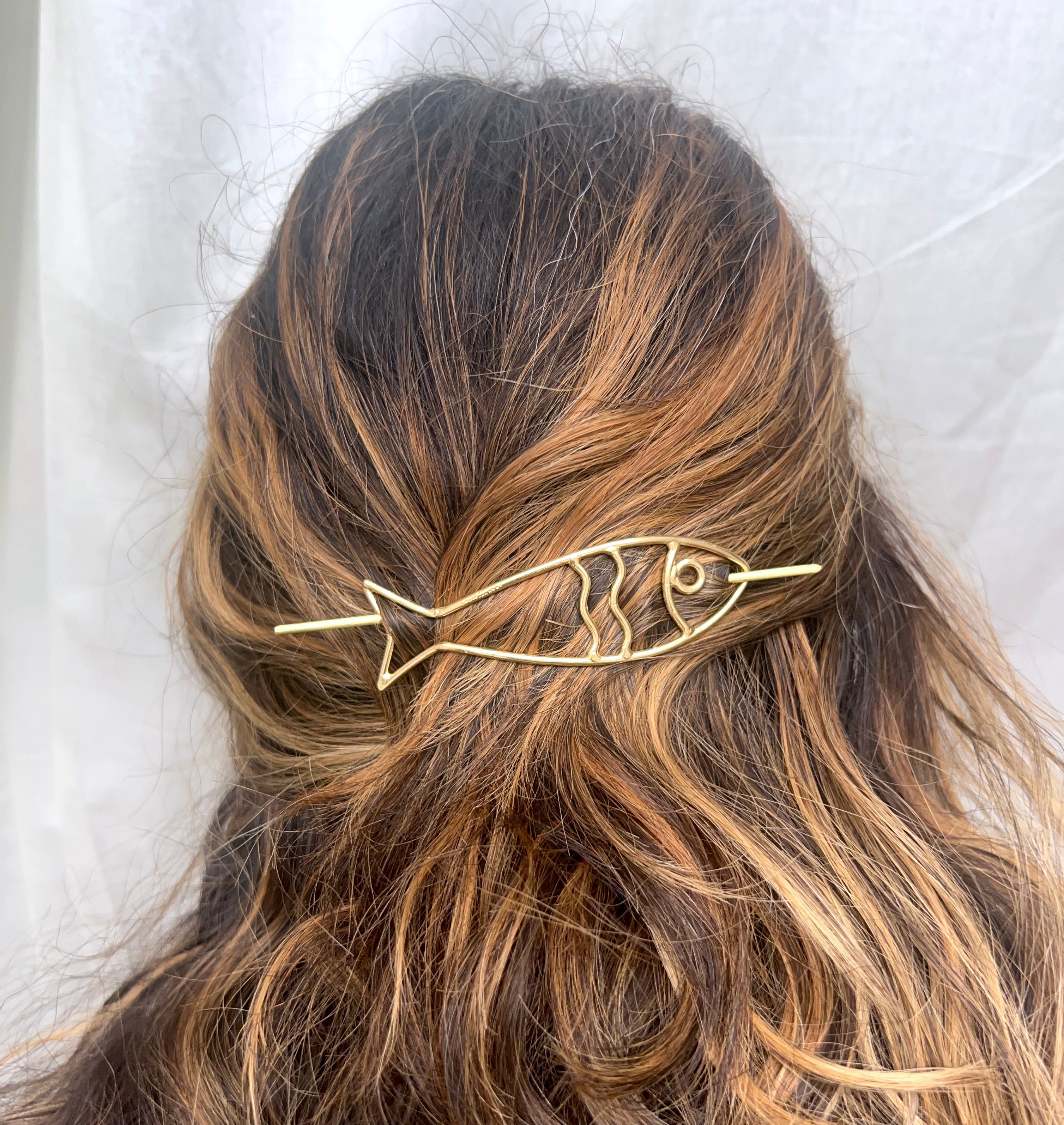 Sardine Fish Hairpin