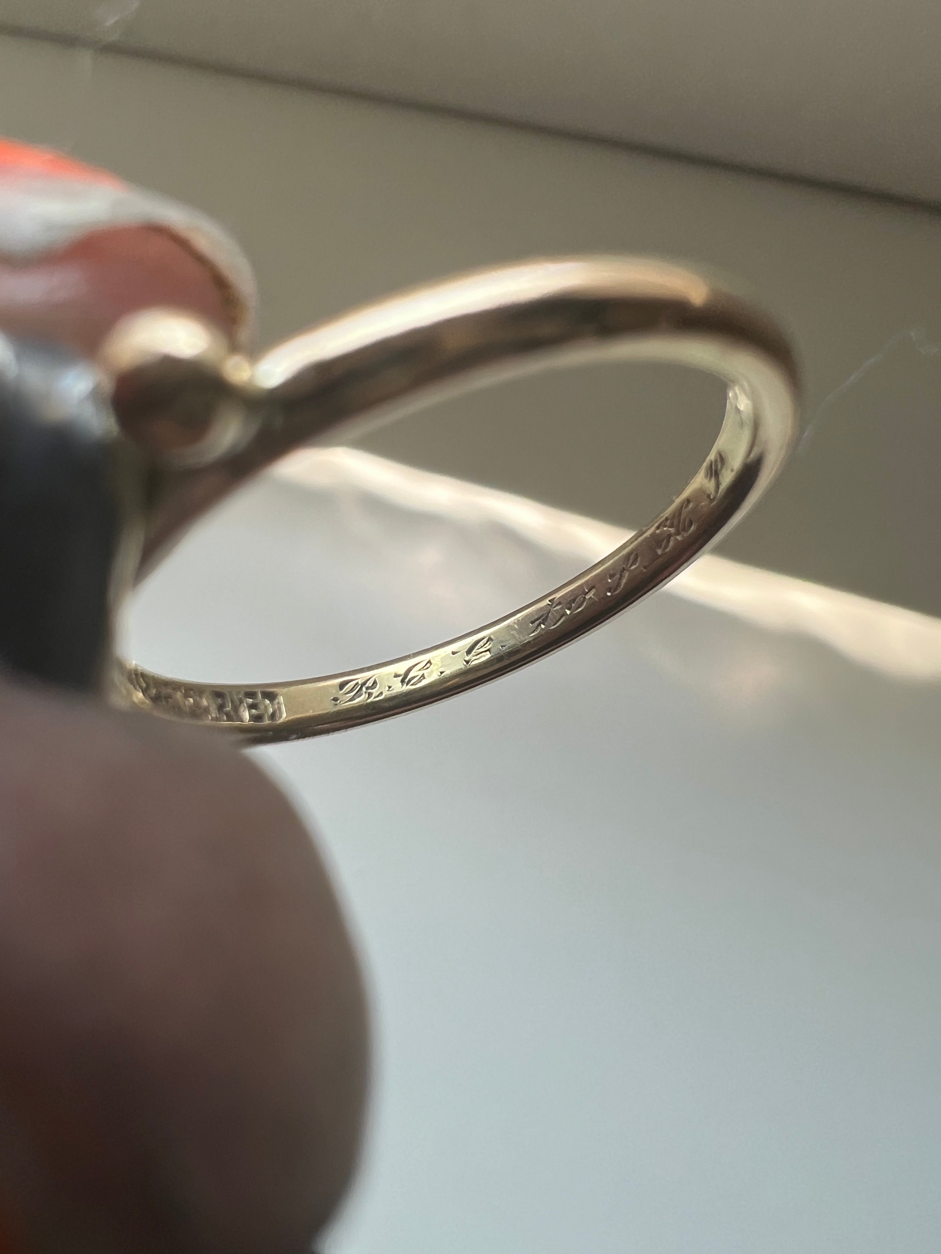 Opal Heart Ring