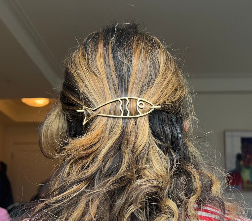 Sardine Fish Hairpin