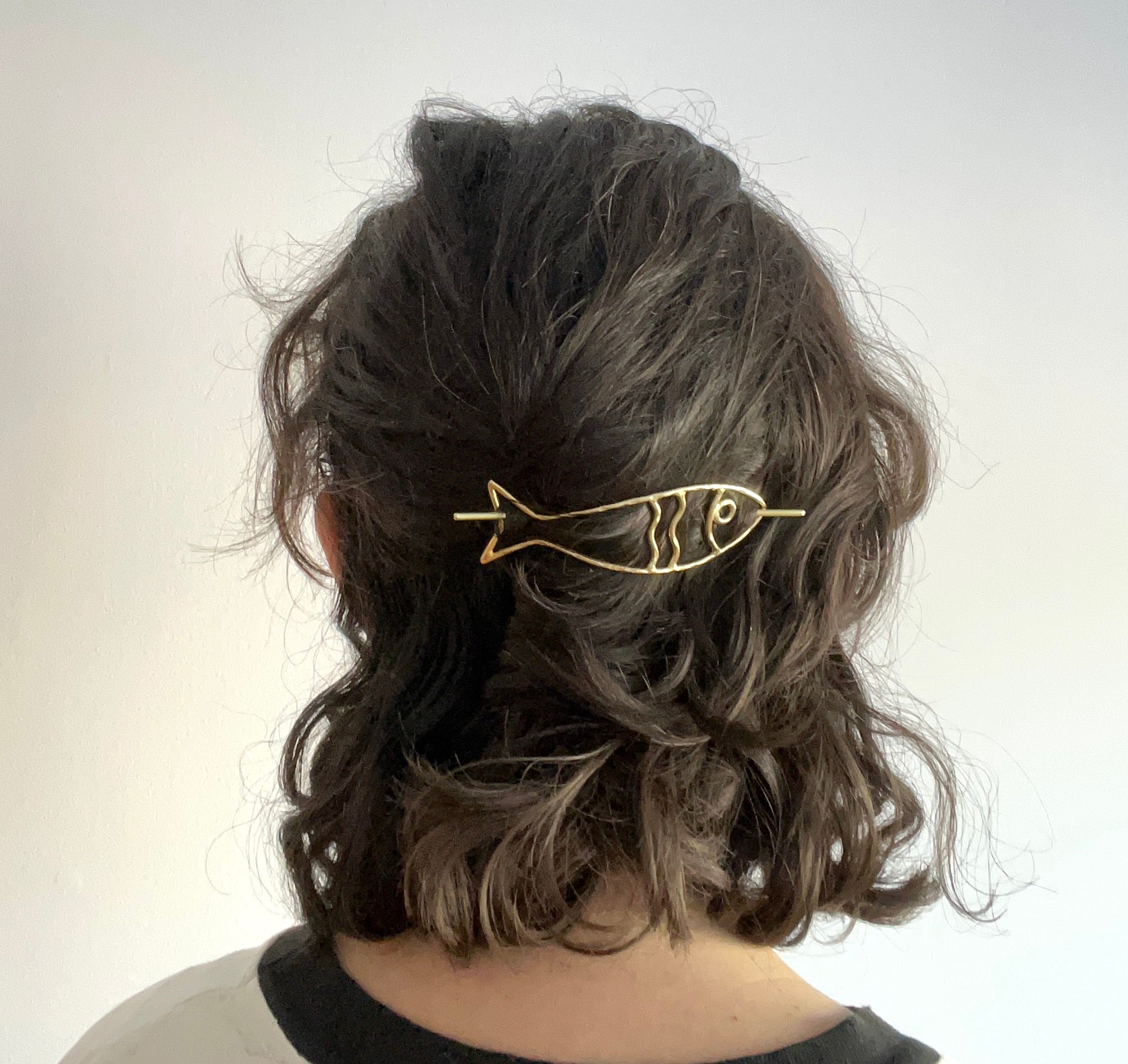 Sardine Fish Hairpin