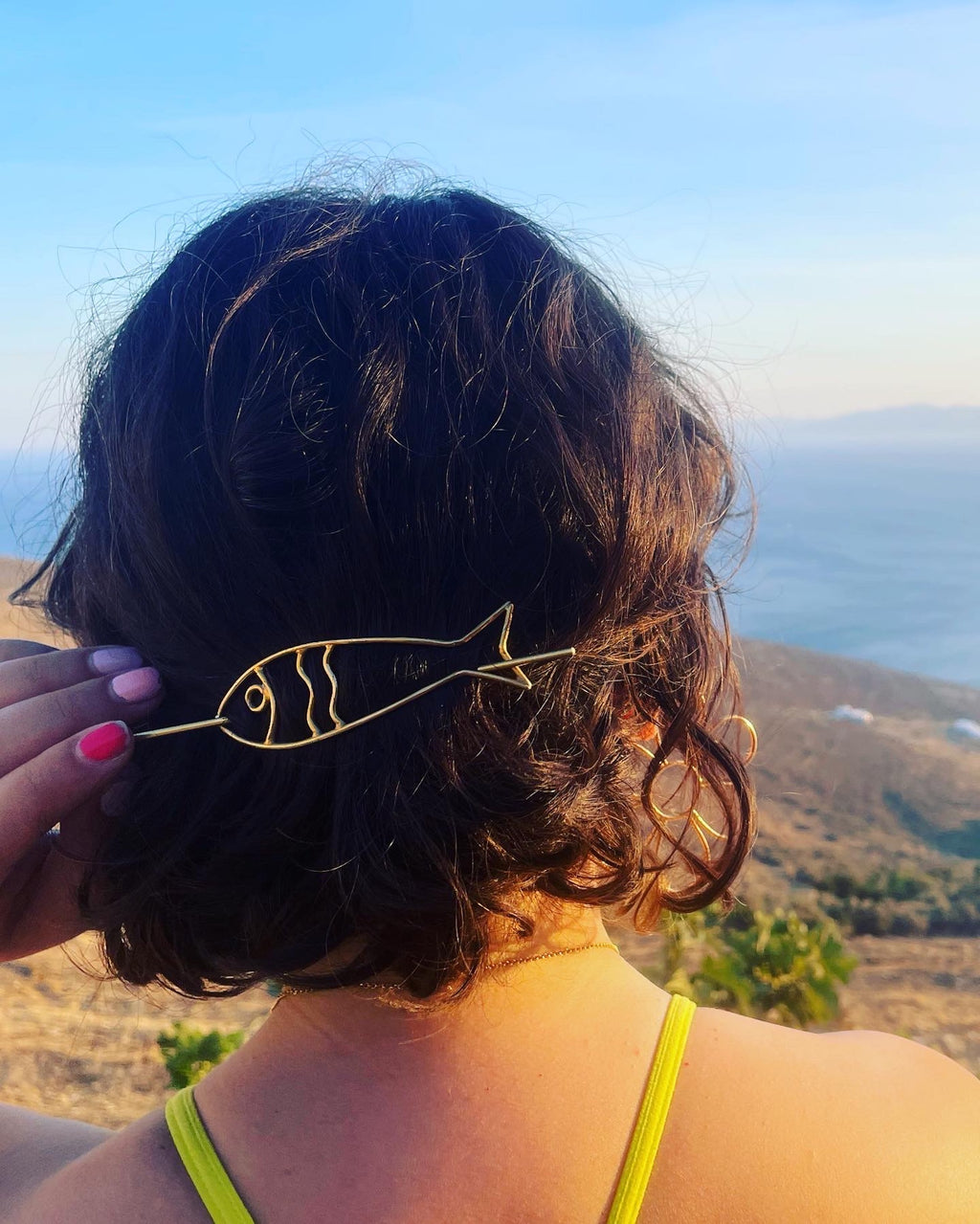 Sardine Fish Hairpin