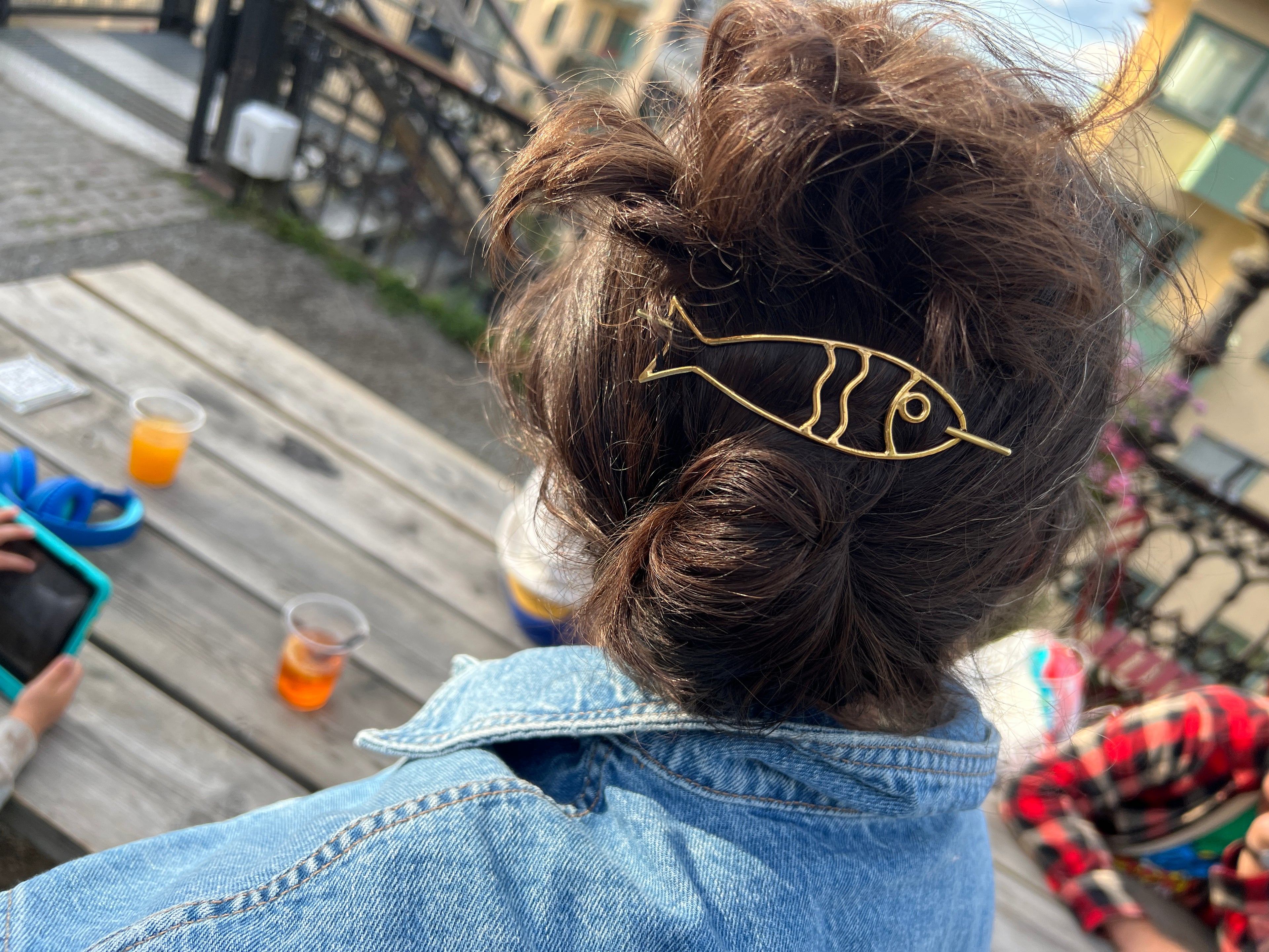 Sardine Fish Hairpin