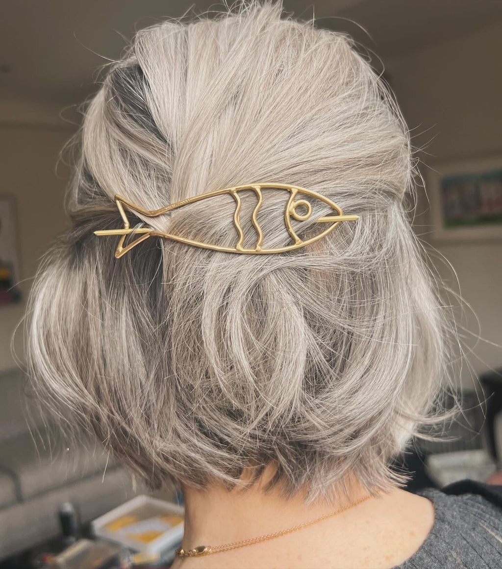 Sardine Fish Hairpin