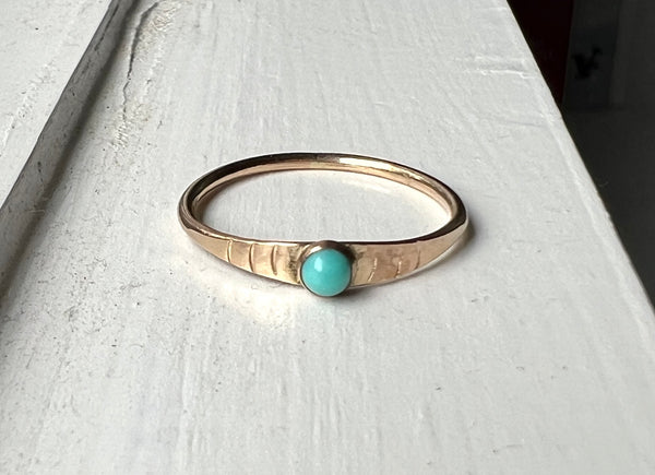 Turquoise Crescent Band