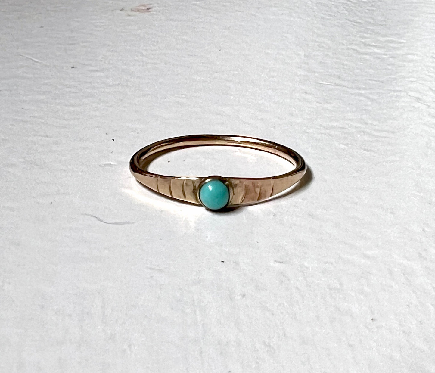 Turquoise Crescent Band