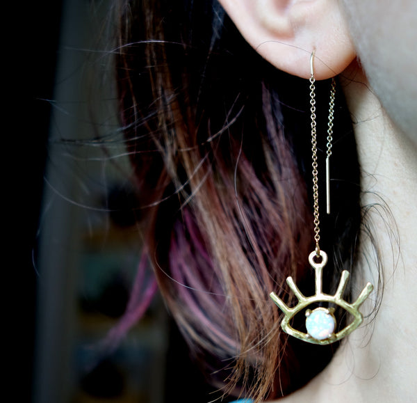 Opal Beholder Ear Threads