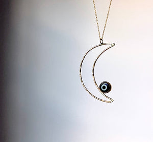 Eye Moon Necklace