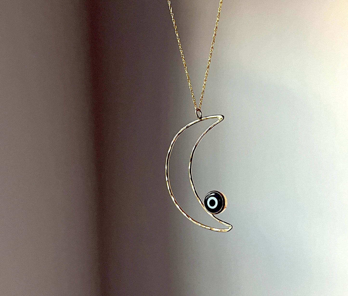 Eye Moon Necklace