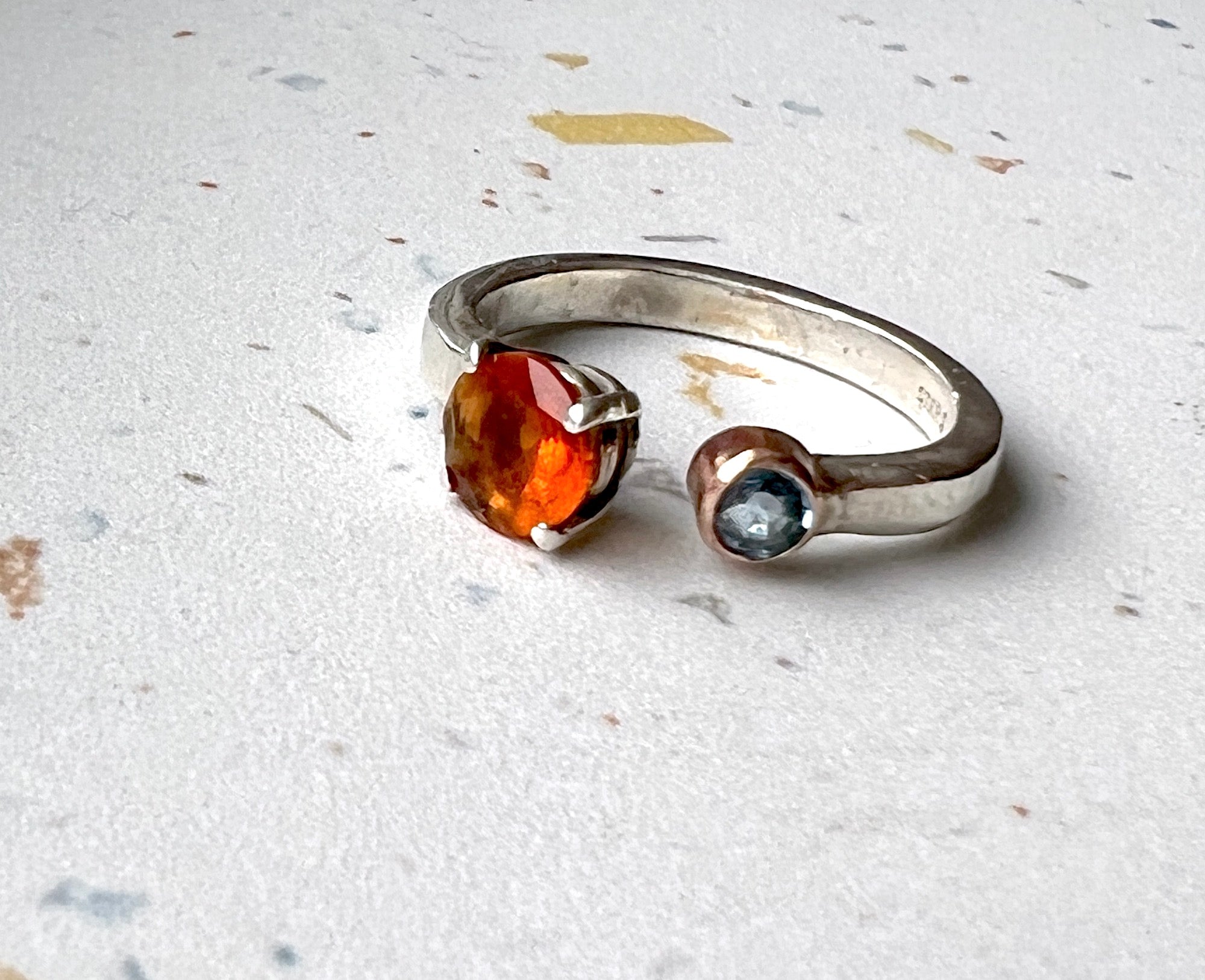 Siddh Gomed Ring (गोमेद अंगूठी) | Buy Lab Certified Hessonite Ring
