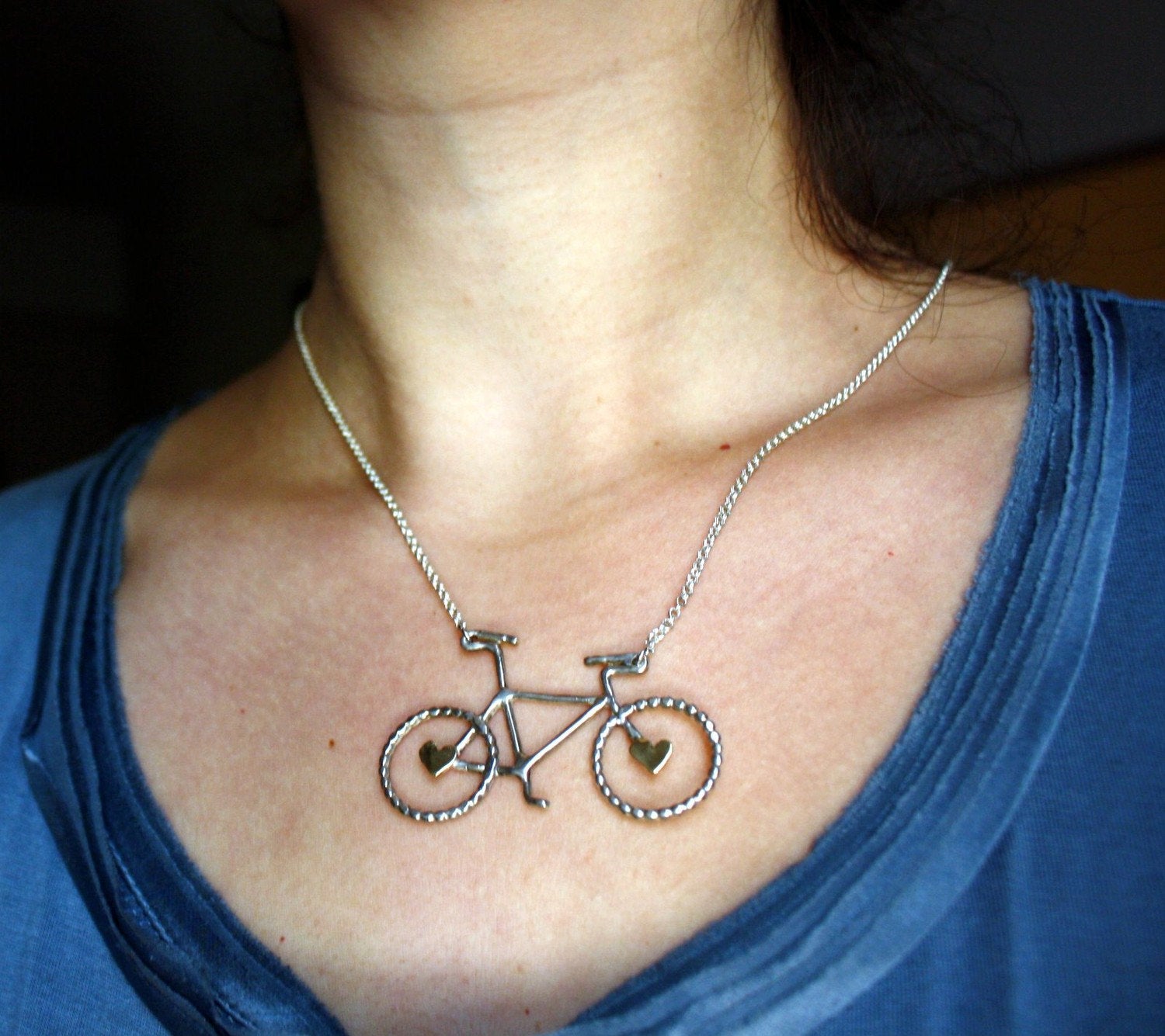 Bicycle Sterling Silver Cycle Chain Necklace – The Mexican Collection
