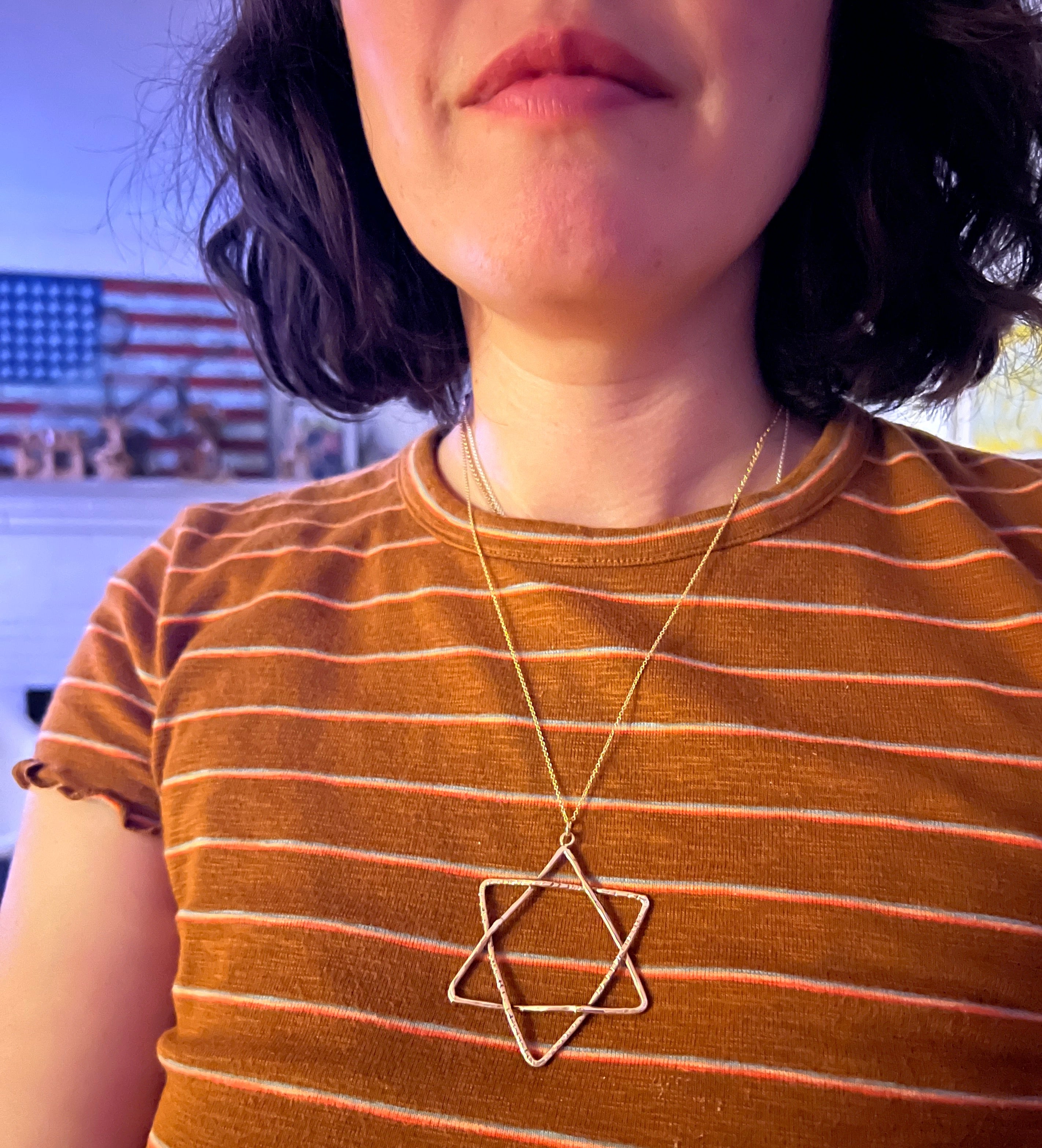 Jewish Star Necklace Women Men Jewelry 2016 New Trendy Gold Plated  Stainless Steel Vintage Star of David Pendant & Necklace P116 | Wish | Star  of david pendant, Jewish star necklace, Mens jewelry