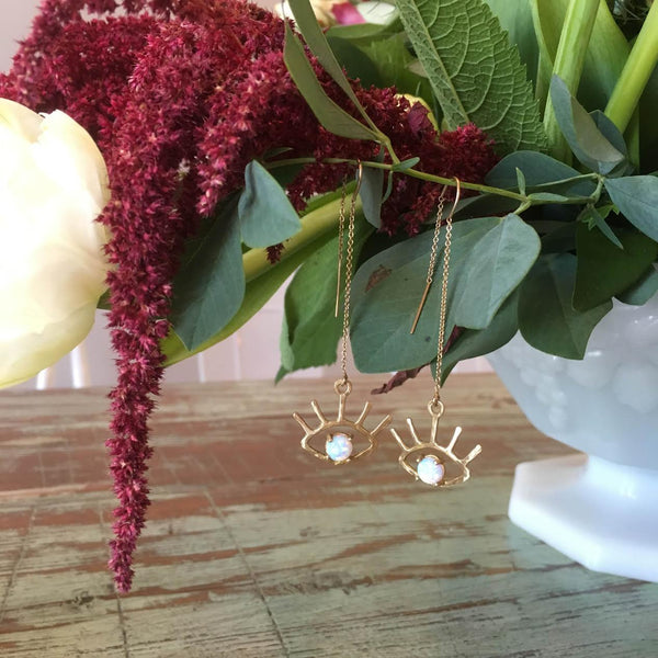 Opal Beholder Ear Threads