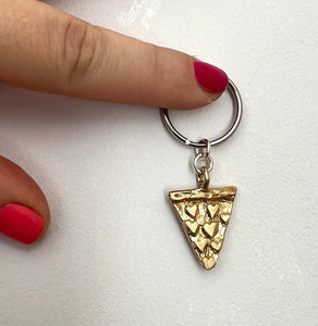 Pizza My Heart Keychain