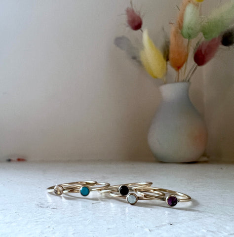 14k Goldfilled Stacker Rings