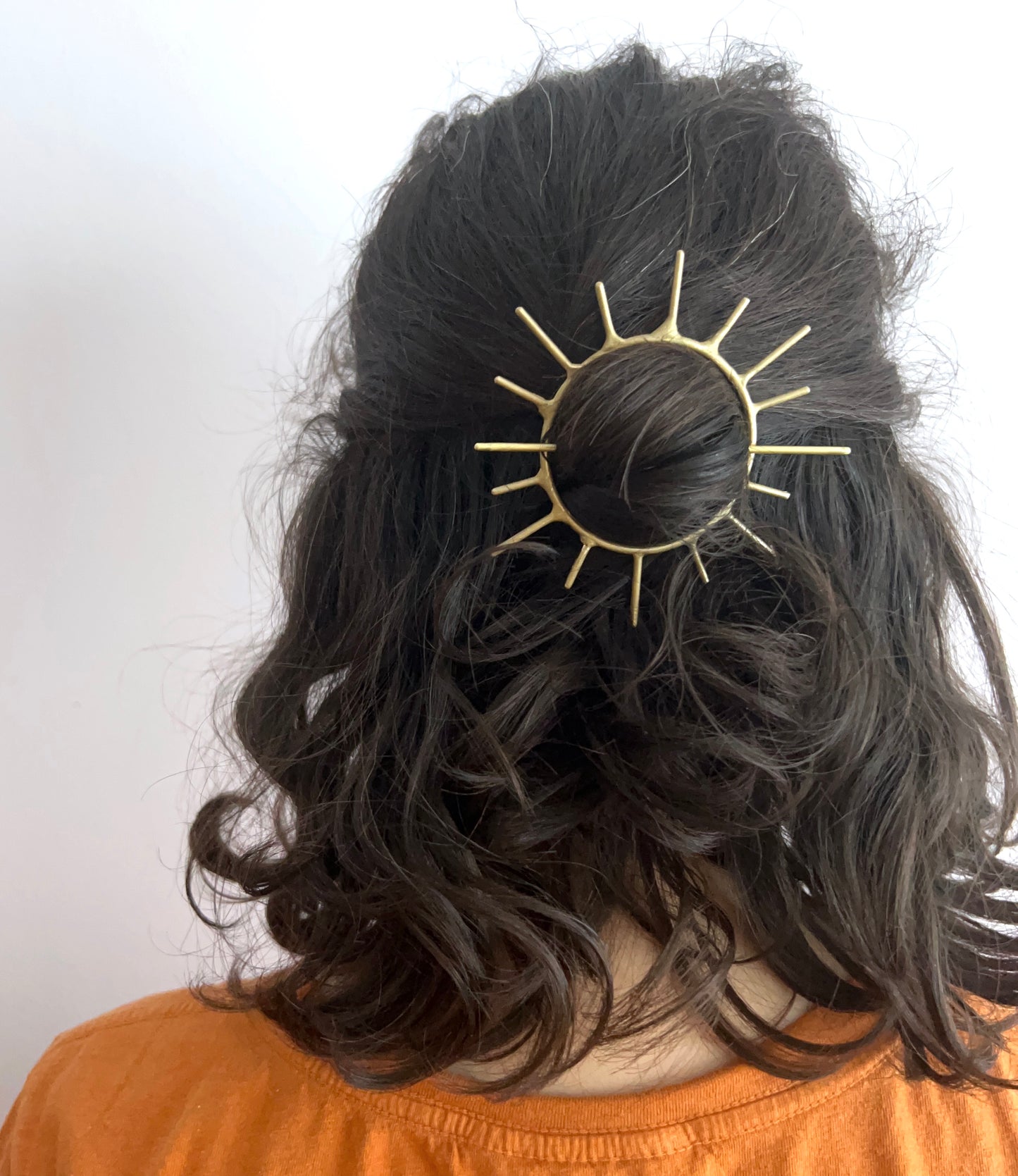 Sunburst Hair Pin